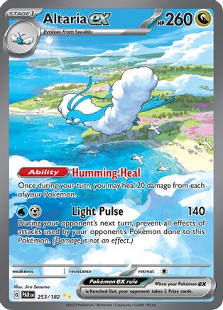 Altaria ex 253/182 - SV04 Paradox Rift Holofoil