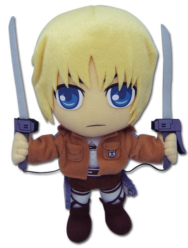 Attack on Titan Armin Arlert Plush 8" - Official AOT Collectible