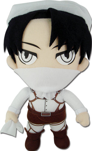 Attack on Titan Levi Ackerman Plush 8" - Official AOT Collectible