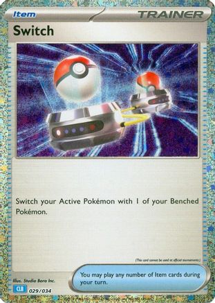 Switch (CLB) 029/034 - Trading Card Game Classic Holofoil