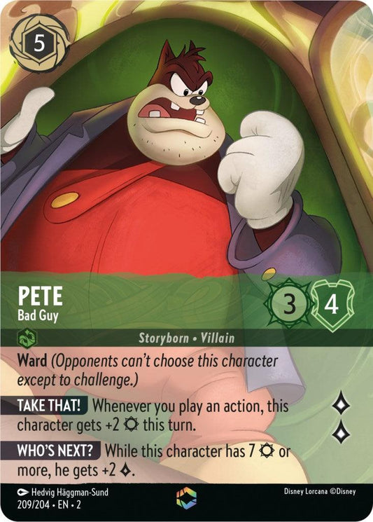 Pete - Bad Guy (Alternate Art) (209/204) [Rise of the Floodborn]