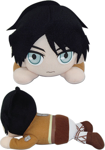 Attack on Titan Eren Yeager Lying Posture Plush 8" - Official AOT Collectible
