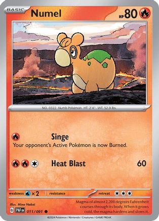 Numel 011/091 - SV Paldean Fates