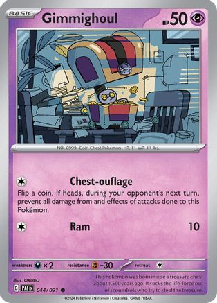 Gimmighoul 044/091 - SV Paldean Fates