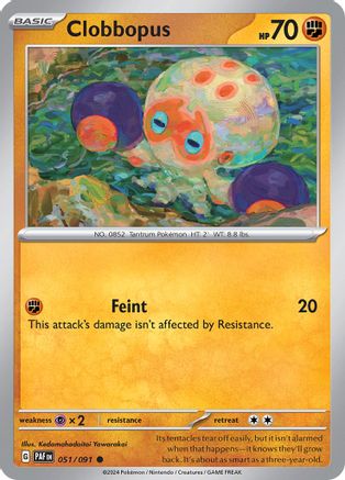 Clobbopus 051/091 - SV Paldean Fates