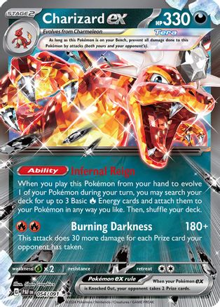 Charizard ex 054/091 - SV Paldean Fates Holofoil