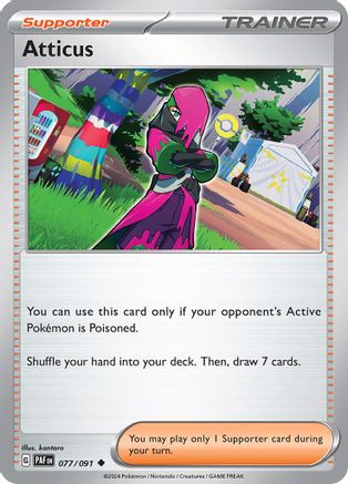 Atticus 077/091 - SV Paldean Fates
