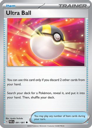 Ultra Ball 091/091 - SV Paldean Fates