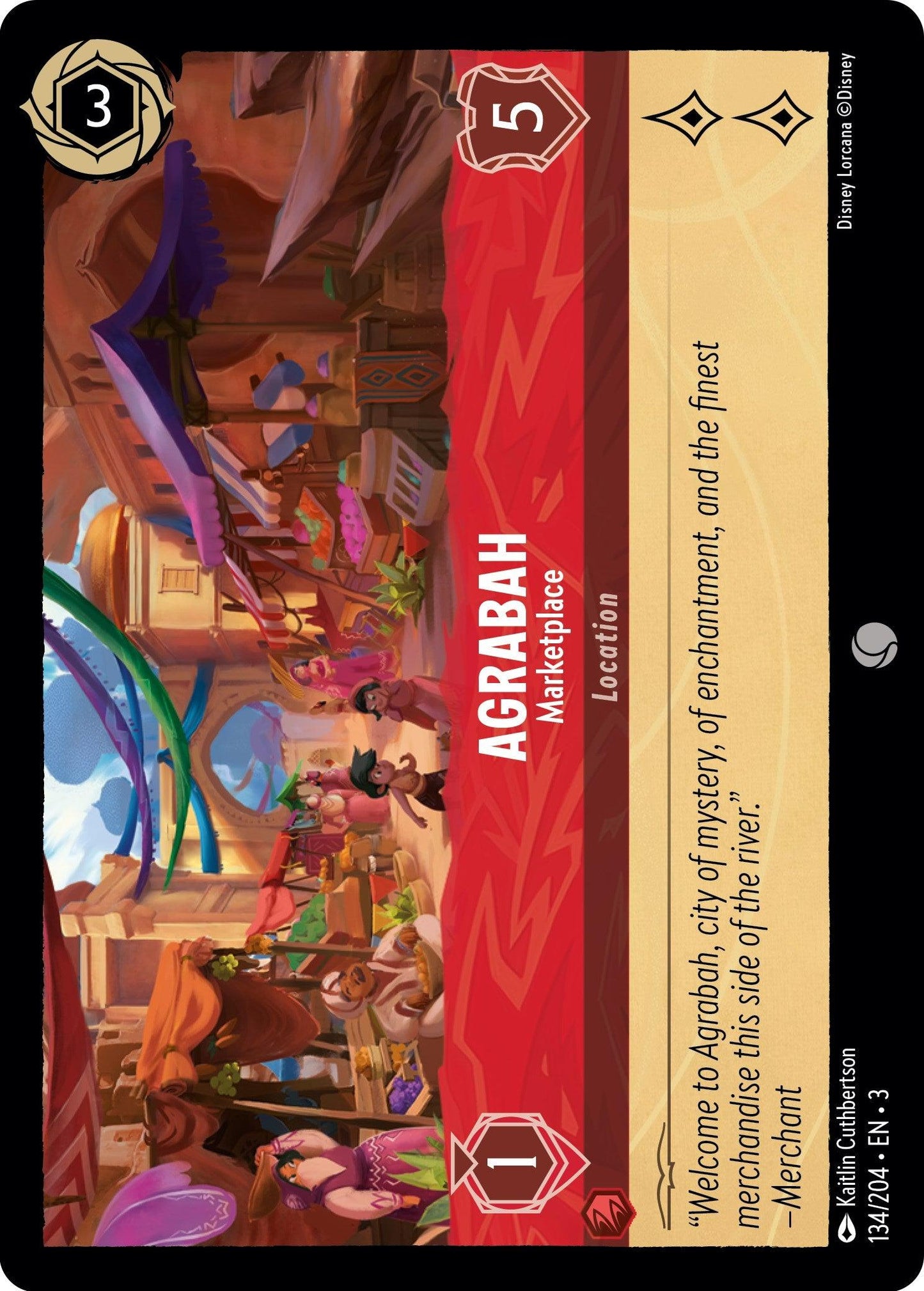 Agrabah - Marketplace (134/204) - Into the Inklands