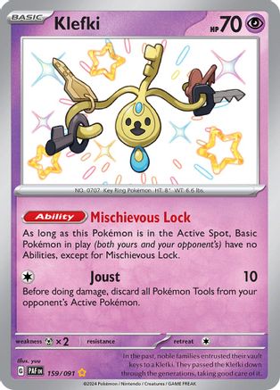 Klefki 159/091 - SV Paldean Fates Holofoil