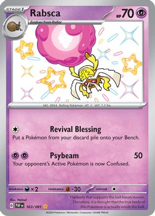 Rabsca 163/091 - SV Paldean Fates Holofoil