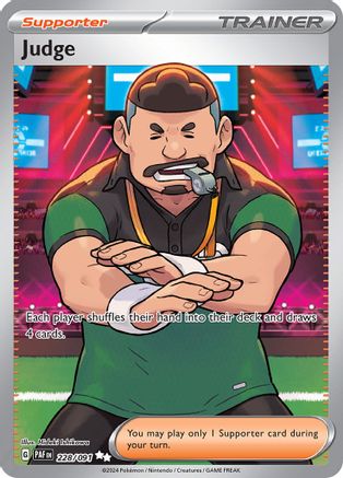 Judge 228/091 - SV Paldean Fates Holofoil