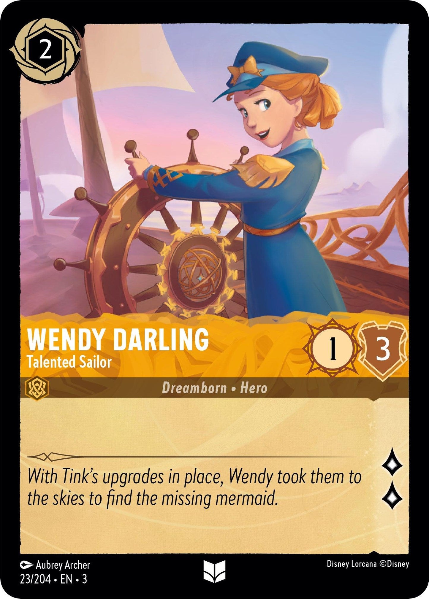 Wendy Darling - Talented Sailor (23/204) [Into the Inklands]