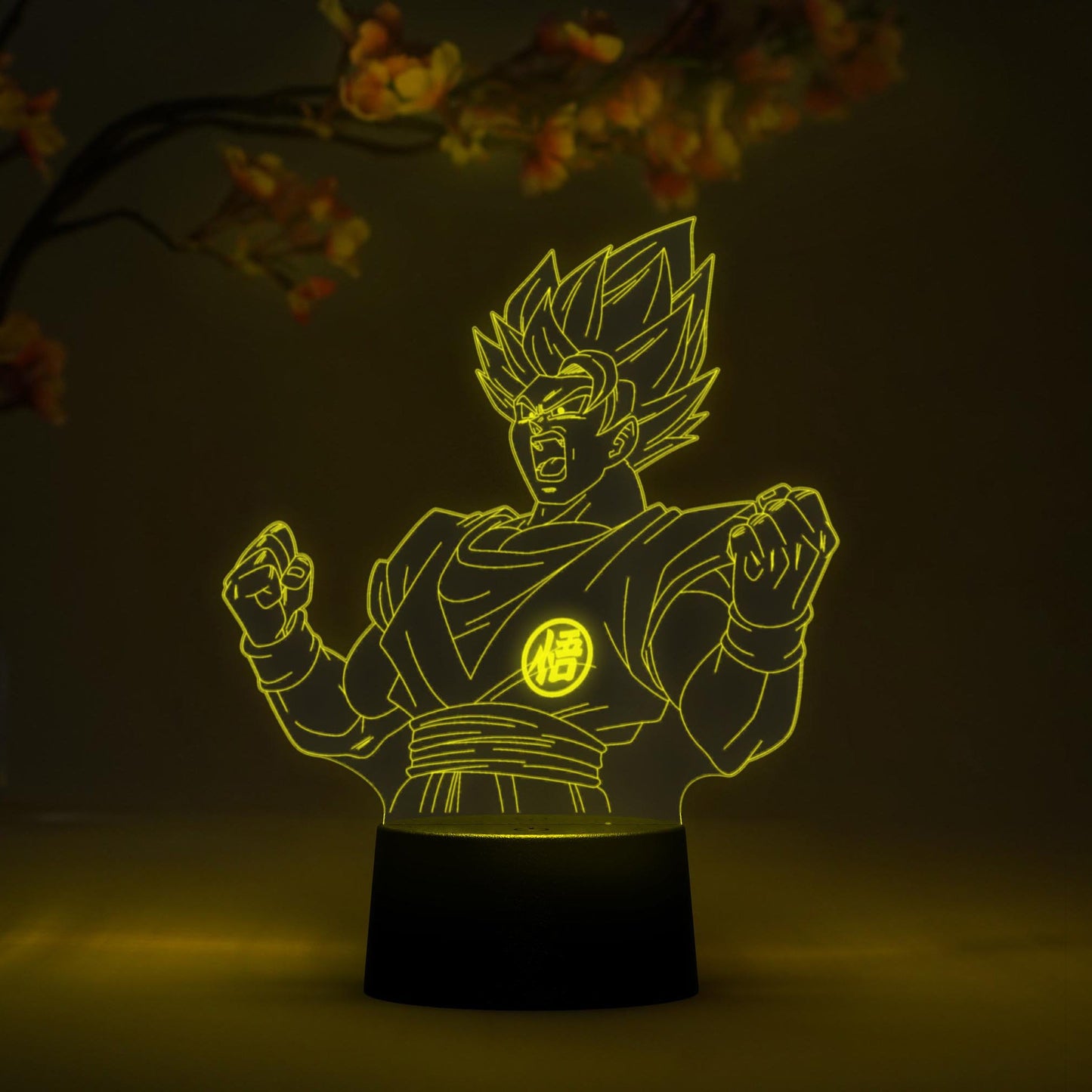 Goku Super Saiyan God Super Saiyan: Kaio-ken Otaku Lamp (Dragon Ball Super)