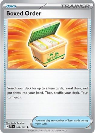 Boxed Order 143/162 - SV05 Temporal Forces