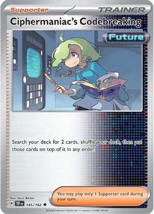 Ciphermaniac's Codebreaking 145/162 - SV05 Temporal Forces
