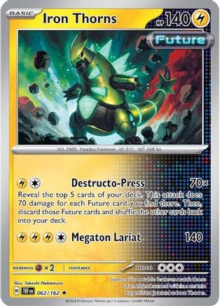 Iron Thorns 062/162 - SV05 Temporal Forces Holofoil