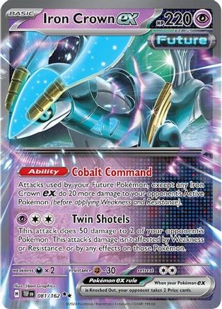 Iron Crown ex 081/162 - SV05 Temporal Forces Holofoil