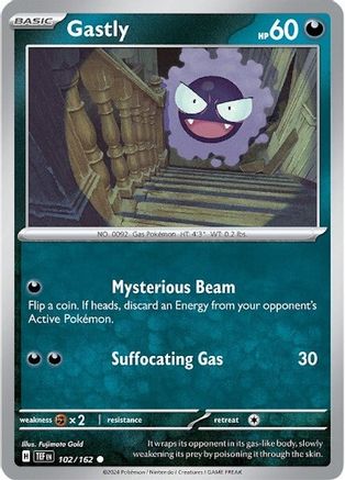 Gastly 102/162 - SV05 Temporal Forces