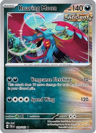 Roaring Moon 109/162 - SV05 Temporal Forces Holofoil