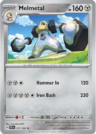 Melmetal 117/162 - SV05 Temporal Forces Holofoil