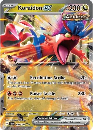 Koraidon ex 120/162 - SV05 Temporal Forces Holofoil