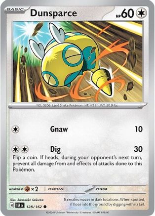 Dunsparce 128/162 - SV05 Temporal Forces