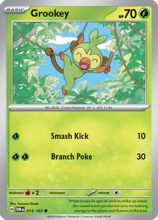 Grookey 014/167 - SV06 Twilight Masquerade