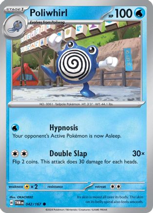 Poliwhirl 042/167 - SV06 Twilight Masquerade