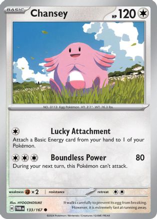 Chansey 133/167 - SV06 Twilight Masquerade