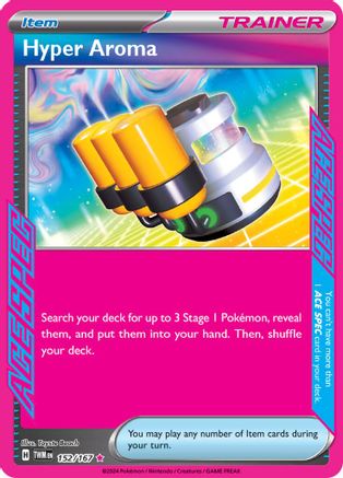 Hyper Aroma 152/167 - SV06 Twilight Masquerade Holofoil