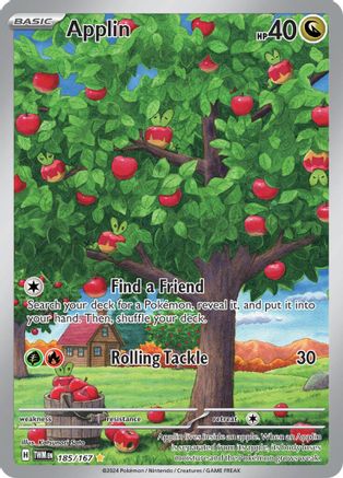 Applin 185/167 - SV06 Twilight Masquerade Holofoil