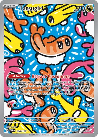 Tatsugiri 186/167 - SV06 Twilight Masquerade Holofoil