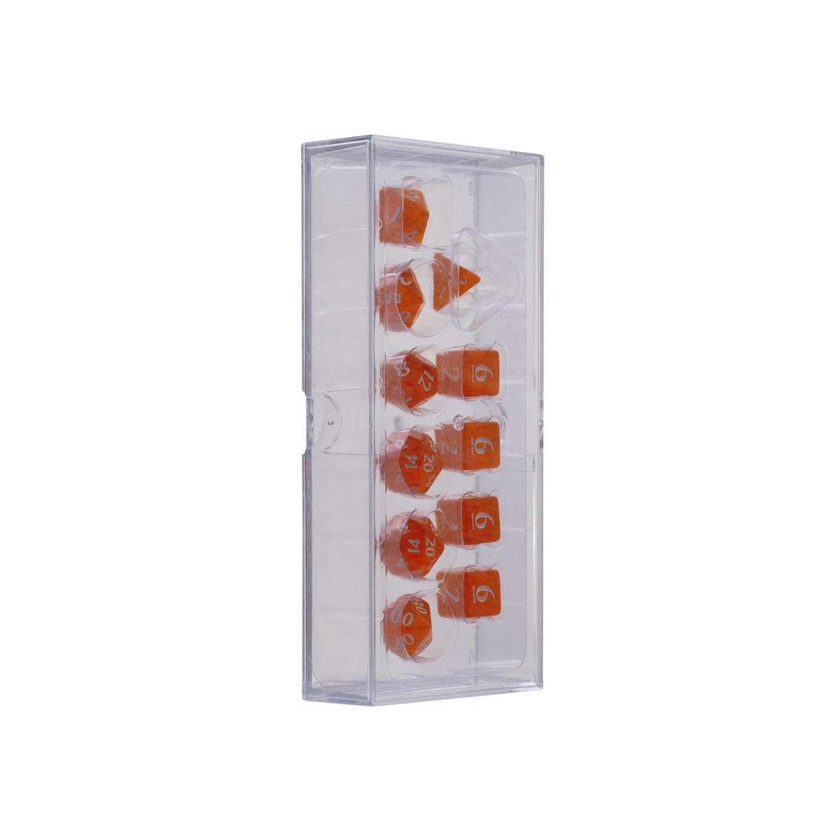 Ultra PRO: 11-Dice Set - Eclipse (Pumpkin Orange)