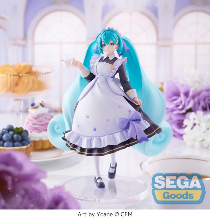 Hatsune Miku Classical Maid Luminasta Figure | Official SEGA Vocaloid Collectible