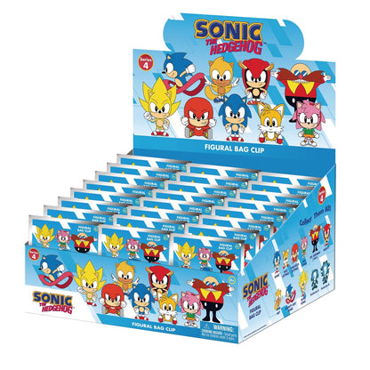 Sonic the Hedgehog Series 4 3D Foam Bag Clip Blind Bag