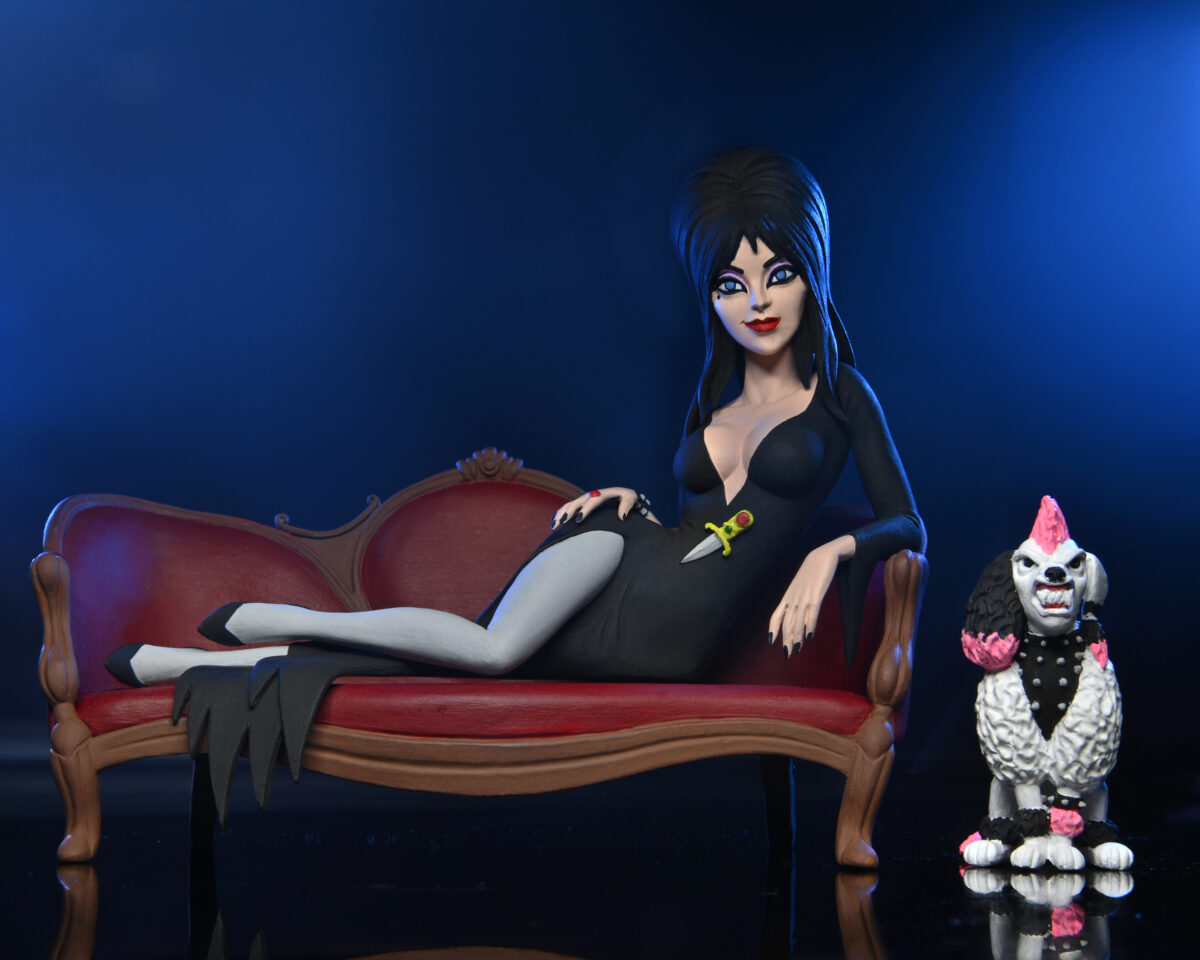 NECA Elvira, Mistress of the Dark – Elvira on Couch Boxed Set