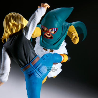 Dragon Ball Z Match Makers Mighty Mask (Vs. Android 18 & Mr. Satan) Figure