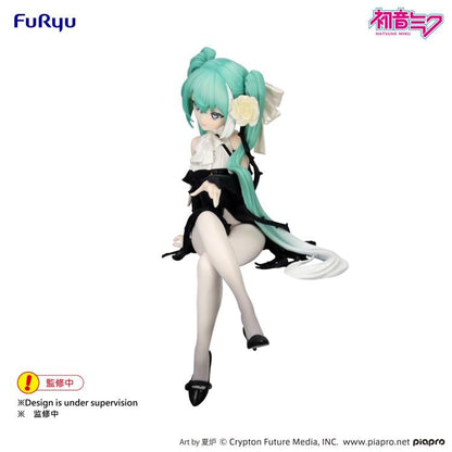 Hatsune Miku Noodle Stopper Figure Flower Fairy White Rose