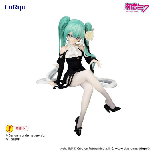 Hatsune Miku Noodle Stopper Figure Flower Fairy White Rose