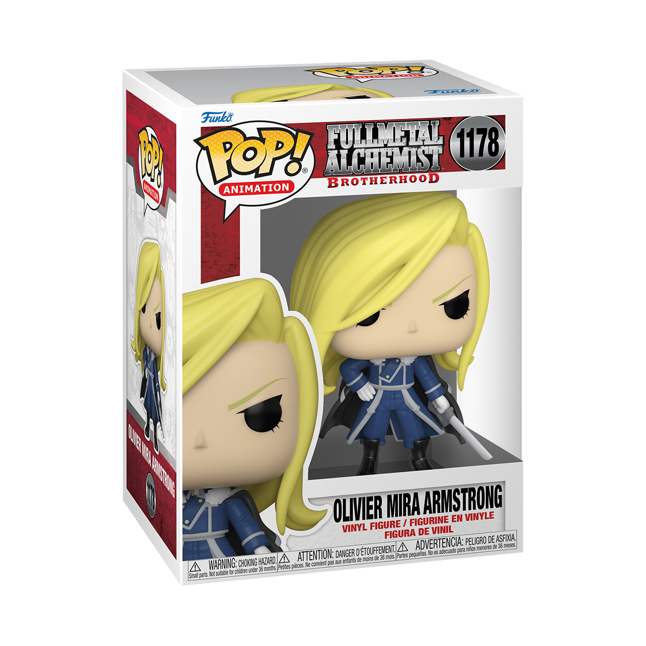 Funko Pop! Animation: Fullmetal Alchemist Brotherhood - Oliver Mira Armstrong