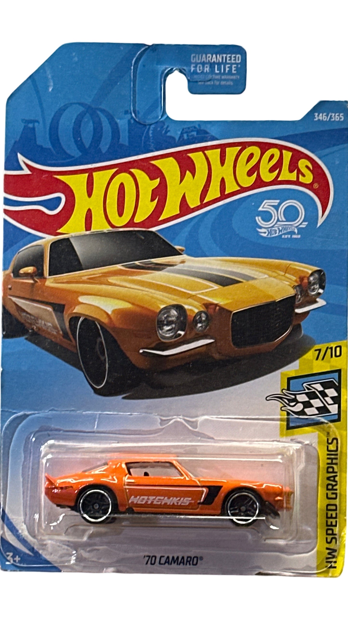 Hot Wheels (2018) HW Speed Graphics '7/10 70 Camaro 346/365