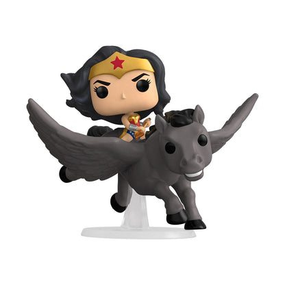 Funko Pop! Ride Super Deluxe: Wonder Woman 80th - Wonder Woman on Pegasus Vinyl Figure