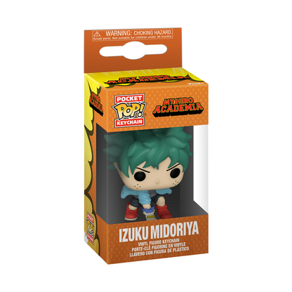 Funko Pop! Keychain Animation: My Hero Academia - Izuku Midoriya Deku with Gloves