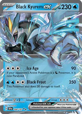 Black Kyurem ex 048/191 - SV08 Surging Sparks Holofoil