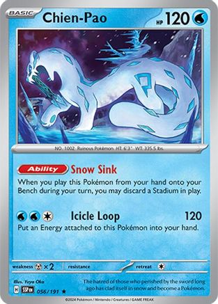 Chien-Pao 056/191 - SV08 Surging Sparks Holofoil