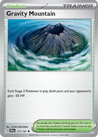 Gravity Mountain 177/191 - SV08 Surging Sparks