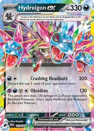 Hydreigon ex 119/191 - SV08 Surging Sparks Holofoil