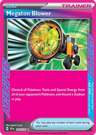 Megaton Blower 182/191 - SV08 Surging Sparks Holofoil
