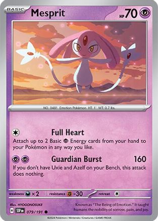Mesprit 079/191 - SV08 Surging Sparks